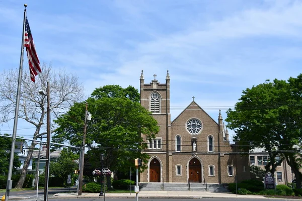 Stratford Jun Römisch Katholische Kirche Des Heiligen Jakobus Stratford Connecticut — Stockfoto