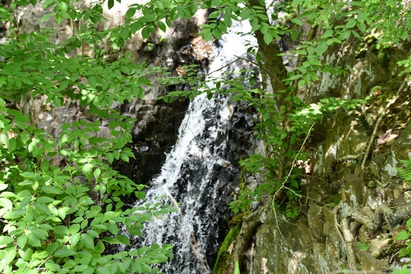 Westfield Falls Middletown Connecticut — Fotografia de Stock