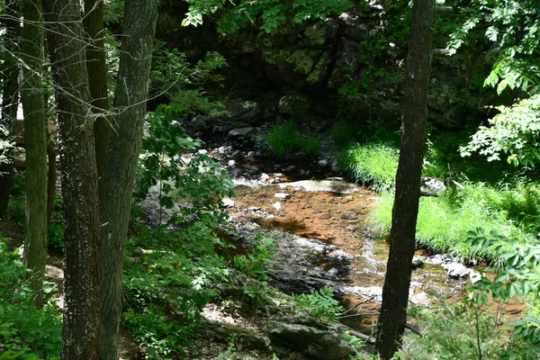 Westfield Falls Middletown Connecticut — Fotografia de Stock