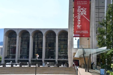 NEW YORK, New York - 19 Temmuz 2021 'de görüldüğü üzere New York Filarmoni Orkestrası. 