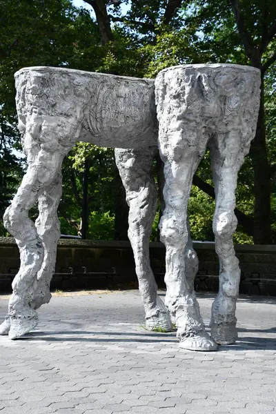 New York Jul Die Pferde Skulptur Von Jean Marie Appriou — Stockfoto
