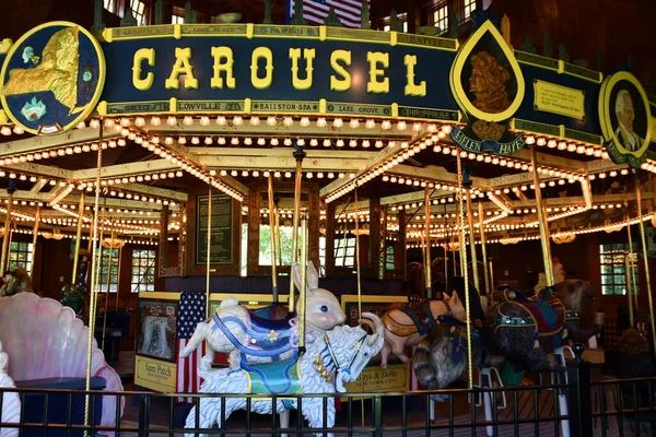 Cooperstown Jul Empire State Carousel Farmers Museum Cooperstown New York — Stockfoto