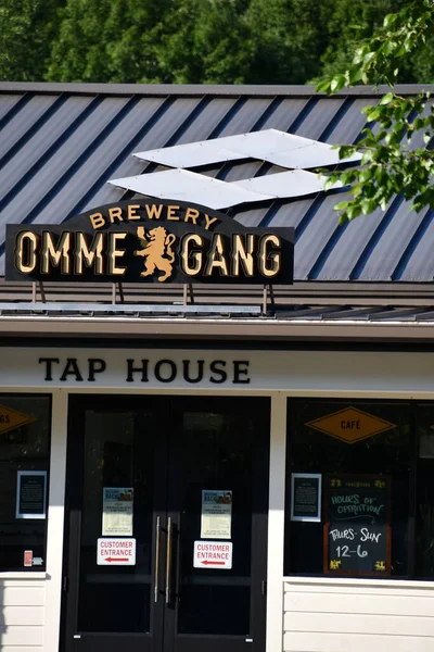 Cooperstown Jul Brasserie Ommegang Cooperstown New York Juillet 2020 — Photo