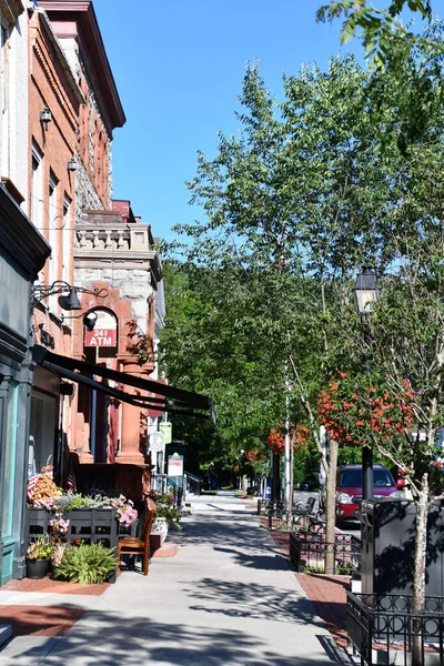 Cooperstown Jul Main Street Cooperstown New York State Seen July — Stock Photo, Image