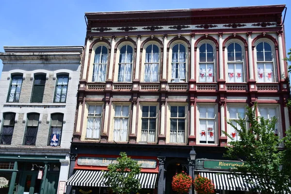 Cooperstown Jul Main Street Cooperstown Bundesstaat New York Gesehen Juli — Stockfoto