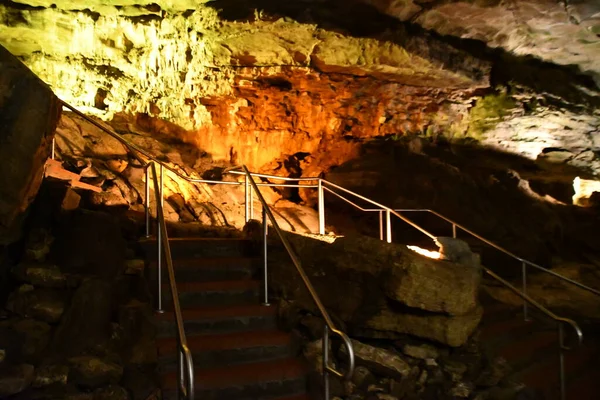 Howes Cave Jul Howe Caverns Norte Del Estado Nueva York —  Fotos de Stock