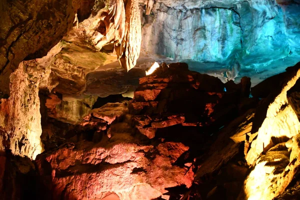 Howes Cave Jul Howe Caverns Північній Частині Штату Нью Йорк — стокове фото