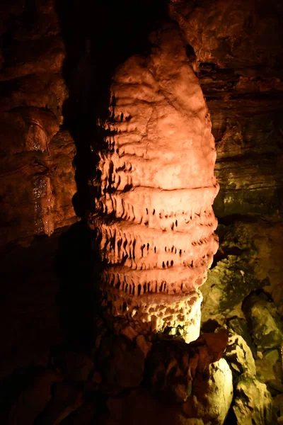 Howes Cave Jul Howe Caverns Upstate New York Jak Vidět — Stock fotografie