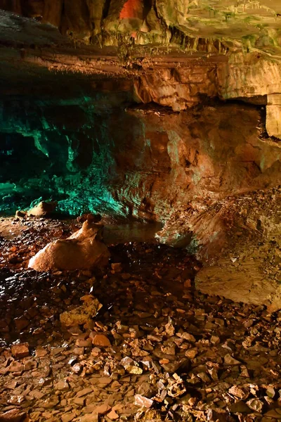 Howes Cave Jul Howe Caverns Upstate New York Como Visto — Fotografia de Stock