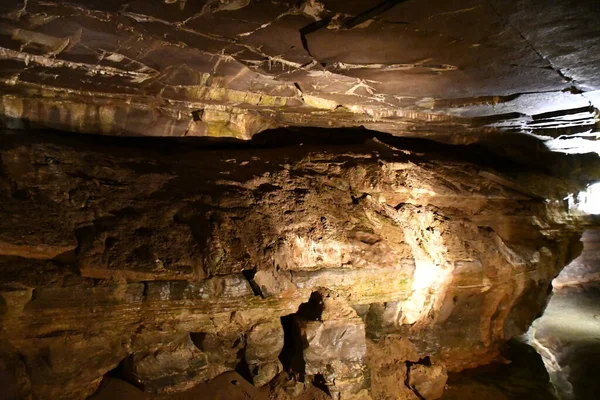 Howes Cave Jul Howe Caverns Upstate New York Como Visto — Fotografia de Stock