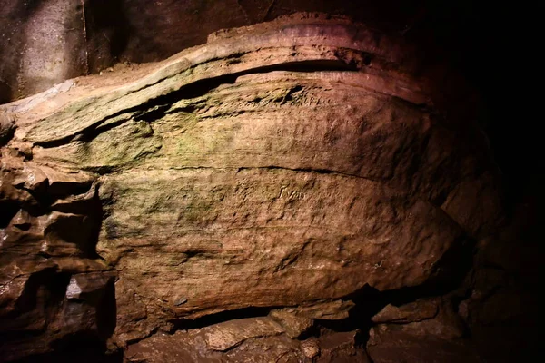 Howes Cave Jul Howe Caverns Upstate New York Como Visto — Fotografia de Stock