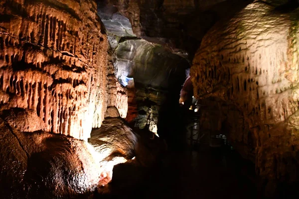 Howes Cave Lipca Jaskinie Howe Północy Stanu Nowy Jork Jak — Zdjęcie stockowe