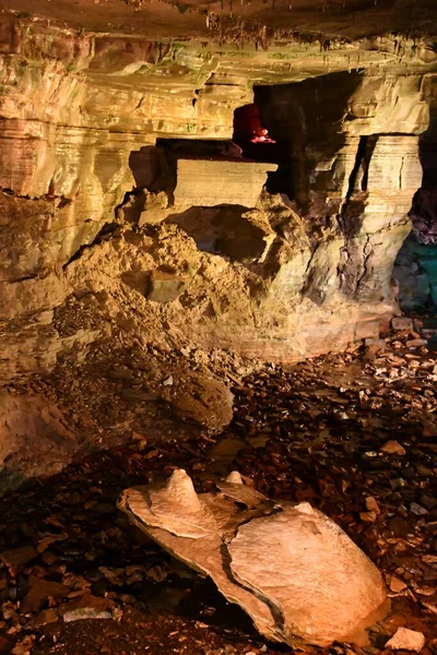 Howes Cave Jul Howe Caverns Upstate New York Jak Vidět — Stock fotografie