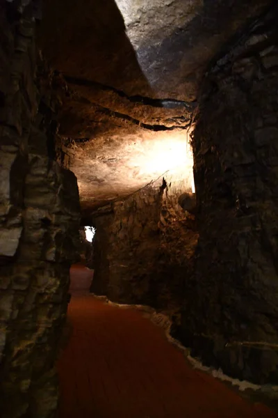 Howes Cave Jul Howe Caverns Upstate New York Jak Vidět — Stock fotografie