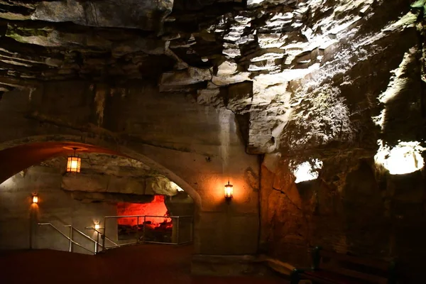 Howes Have Jul Howe Caverns Bundesstaat New York Aufgenommen Juli — Stockfoto