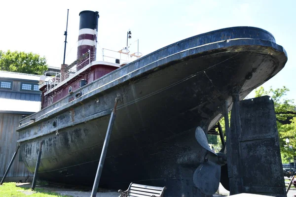 Kingston Jul Boote Auf Dem Hudson River Kingston New York — Stockfoto