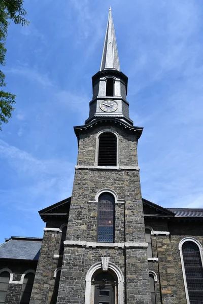 Kingston Jul Starý Holandský Kostel Kingstonu New York Jak Vidět — Stock fotografie