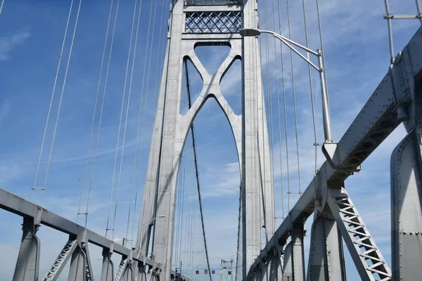 Пугкейси Штат Нью Йорк Июля Мост Мид Хадсон Покипси Штат — стоковое фото