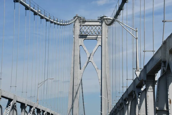 Poughkeepsie Jul Mid Hudson Bridge Poughkeepsie New York Viz Července — Stock fotografie