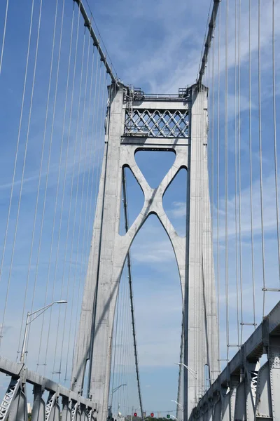 Poughkeepsie Jul Mid Hudson Bridge Poughkeepsie New York See July — 스톡 사진