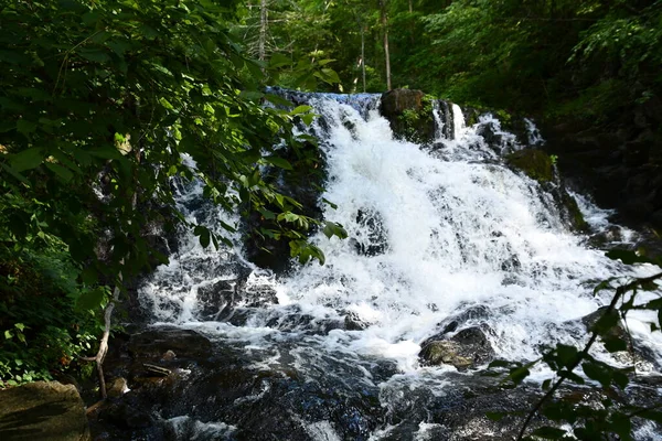 Bijlage Hudson Aug Zabriskies Waterval Annandale Hudson New York Gezien — Stockfoto