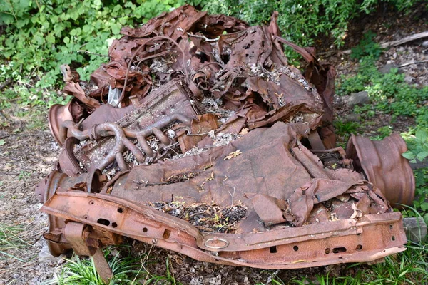 Kingston Aug Wystawa Trolley Museum New York Kingston Nowy Jork — Zdjęcie stockowe