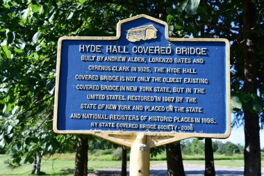 New York, Cooperstown 'daki Hyde Hall Köprüsü