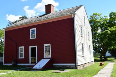 COOPERSTOWN, NY - 24 Temmuz 2021 'de Cooperstown, New York' taki Çiftçi Müzesi.