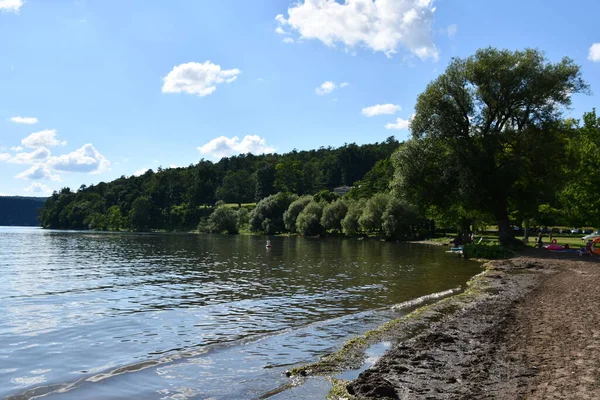 Cooperstown New York Jul Glimmerglass State Park Lake Otsego Cooperstown — Stok Foto