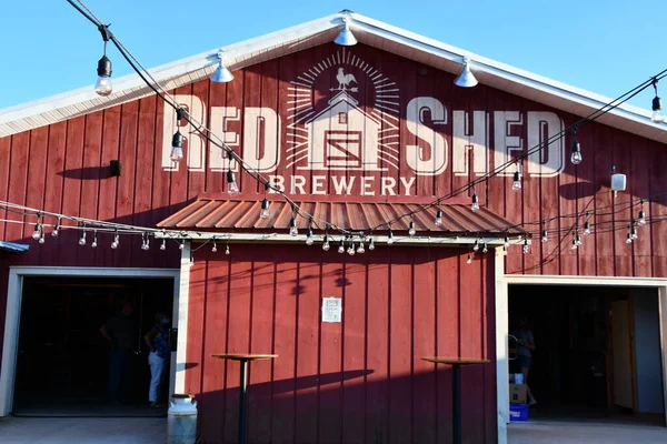 Cooperstown Jul Brasserie Red Shed Cooperstown New York Comme Juillet — Photo