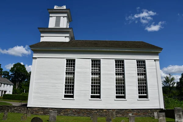 Cooperstown Jul Église Cornwallville Farmers Museum Cooperstown New York Vue — Photo