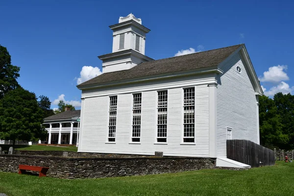 Cooperstown Jul Cornwallville Εκκλησία Στο Μουσείο Αγροτών Στο Cooperstown Νέα — Φωτογραφία Αρχείου