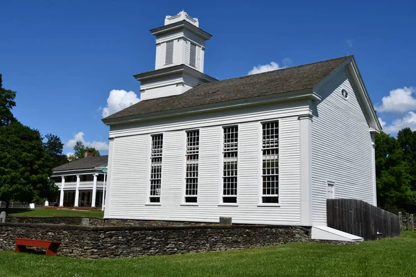 Cooperstown Jul Cornwallville Εκκλησία Στο Μουσείο Αγροτών Στο Cooperstown Νέα — Φωτογραφία Αρχείου