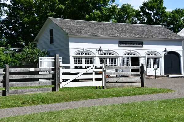 Cooperstown Jul Crossroads Cafe Farmers Museum Cooperstown New York Seen — Stock Photo, Image