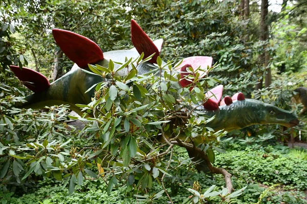 Katonah Août Jardin Dinosaures Lasdon Park Arboretum Katonah New York — Photo