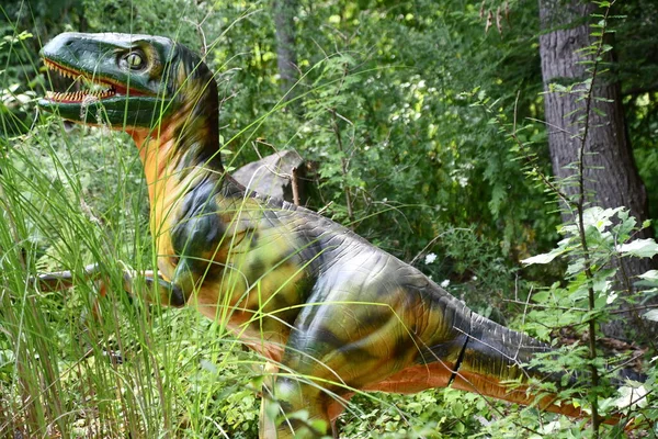 Katonah Aug Dinosaur Garden Lasdon Park Arboretum Katonah New York — Stockfoto