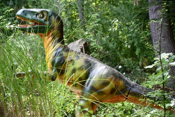 Katonah Ago Jardim Dinossauros Lasdon Park Arboreto Katonah Nova York — Fotografia de Stock