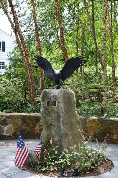 Katonah Aug Veterans Memorial Lasdon Park Arboretum Katonah New York — Stock Photo, Image