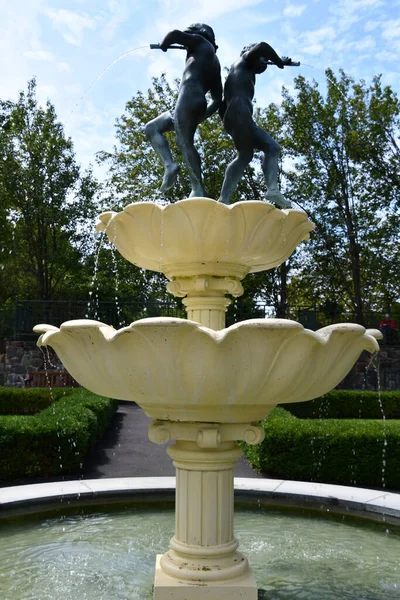 Katonah Aug William Mildred Lasdon Memorial Garden Lasdon Park Arboretum — Zdjęcie stockowe