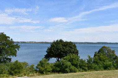 Cenevre, New York 'tan Seneca Gölü manzarası