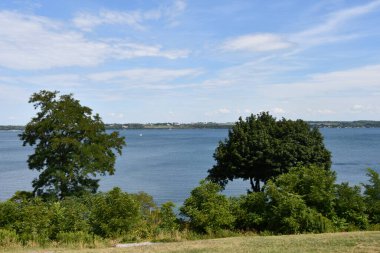 Cenevre, New York 'tan Seneca Gölü manzarası