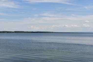 Cenevre, New York 'tan Seneca Gölü manzarası