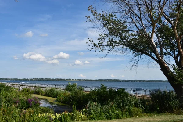 Cenevre New York Tan Seneca Gölü Manzarası — Stok fotoğraf