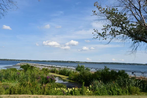 Cenevre, New York 'tan Seneca Gölü manzarası