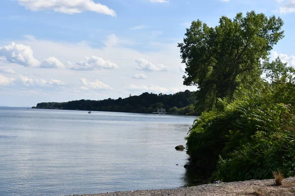 Cenevre, New York 'tan Seneca Gölü manzarası