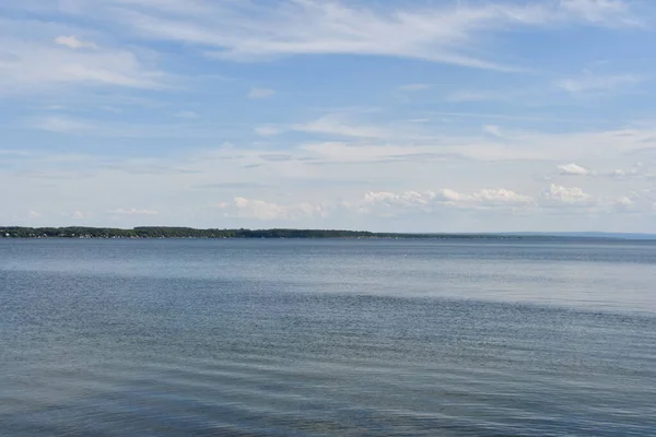 Vue Lac Seneca Depuis Genève New York — Photo