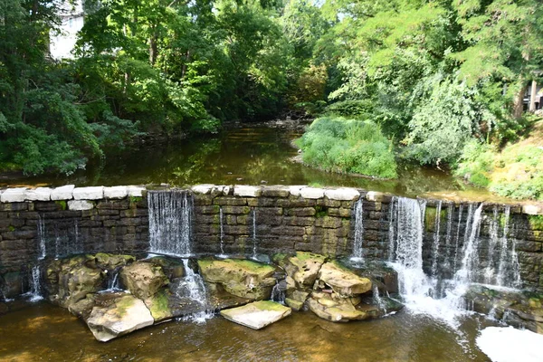 Flint Creek Falls Phelps New York — Stockfoto