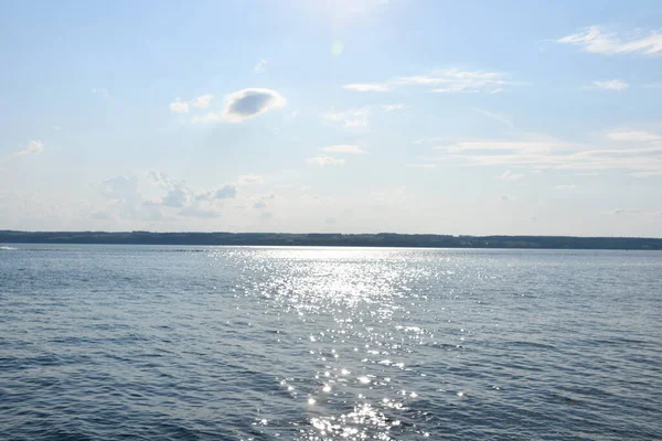 Utsikt Över Senecasjön Från Samson State Park Romulus New York — Stockfoto