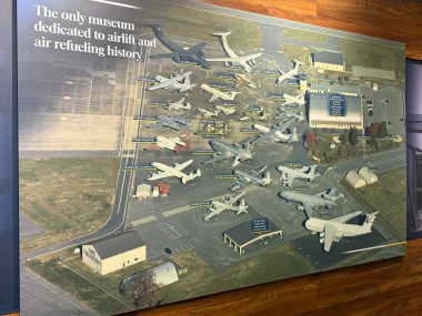 20 Nisan 2025 'te Dover, Delaware' deki Hava Hareketi Komuta Müzesi 'nde görüldüğü üzere.