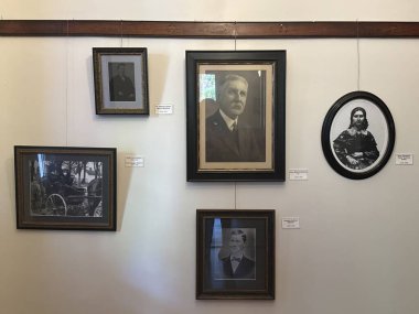 WILMINGTON, NC - 19 Nisan 2025 'te Wilmington, Kuzey Carolina' daki Bellamy Konak Müzesi.